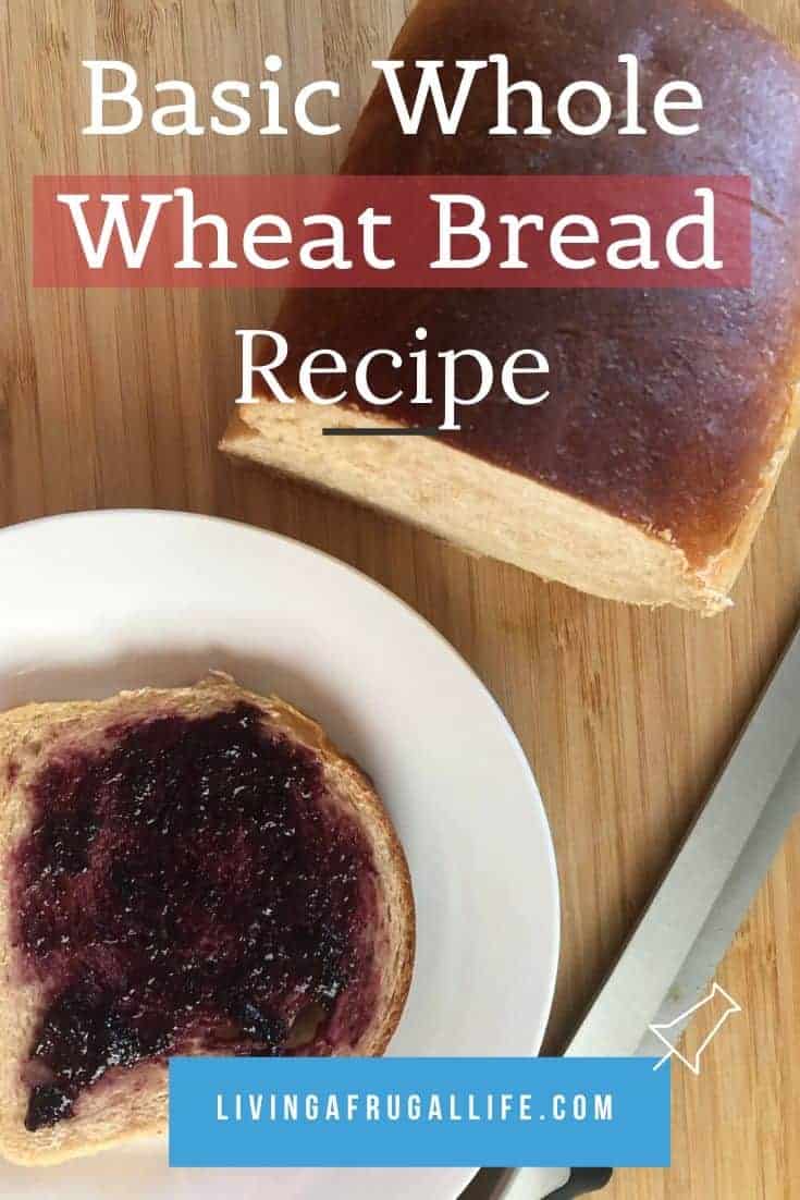 Easy Basic Whole Wheat Bread Recipe: Great for Sandwiches!